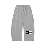 WECREW Waffle Barrel Leg Pants