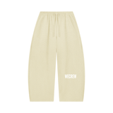 WECREW Waffle Barrel Leg Pants