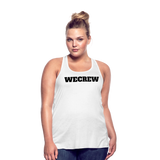 Women's Flowy work out  Tank Top - white