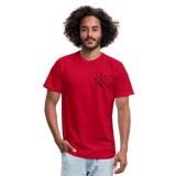 Wecrew Jersey T-Shirt by Bella + Canvas - red