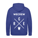 Wecrew Men’s Premium Hoodie - royal blue