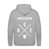 Wecrew Men’s Premium Hoodie - heather grey