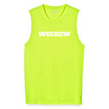 Men's Zone Performance Muscle T-Shirt - safety yellow