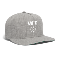 Wecrew Snapback Baseball Cap - heather gray