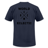 Wecrew Jersey T-Shirt by Bella + Canvas - navy