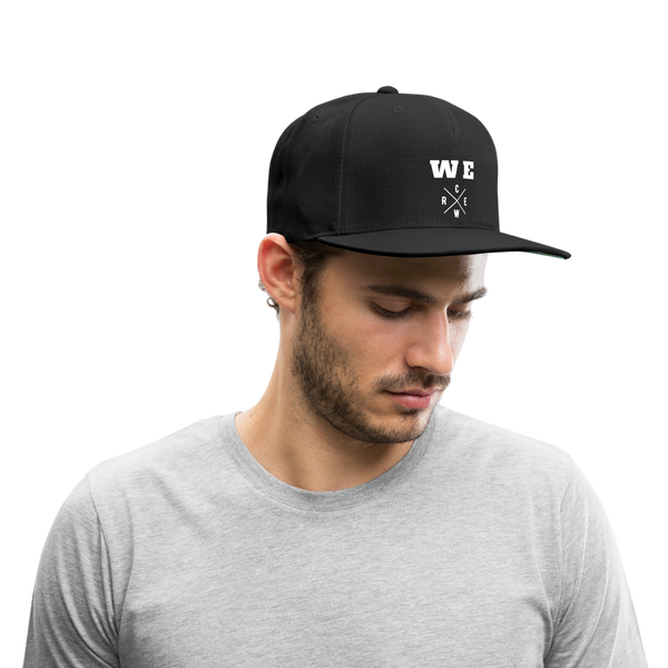 Wecrew Snapback Baseball Cap - black