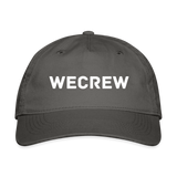 Wecrew Organic Baseball Cap - charcoal