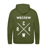 Wecrew Men’s Premium Hoodie - olive green