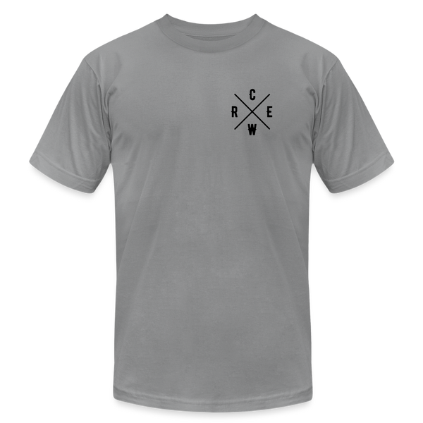 Wecrew Jersey T-Shirt by Bella + Canvas - slate