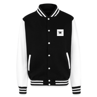 Wecrew Heavyweight Letterman Jacket - black/white