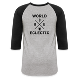 Wecrew Baseball T-Shirt - heather gray/black