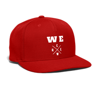 Wecrew Snapback Baseball Cap - red