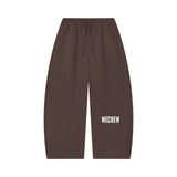 WECREW Waffle Barrel Leg Pants