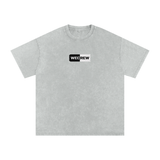 Wecrew Snow Washed Oversized Cotton T-Shirt