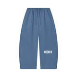 WECREW Waffle Barrel Leg Pants