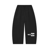 WECREW Waffle Barrel Leg Pants