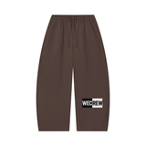 WECREW Waffle Barrel Leg Pants