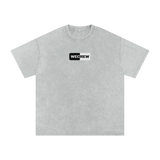 Wecrew Snow Washed Oversized Cotton T-Shirt