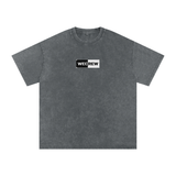 Wecrew Snow Washed Oversized Cotton T-Shirt