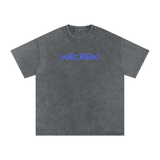 Wecrew Snow Washed Oversized Cotton T-Shirt