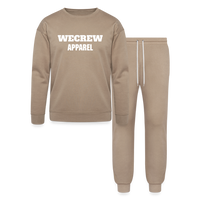 Wecrew Bella + Canvas  sweat suit - tan