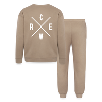 Wecrew Bella + Canvas  sweat suit - tan