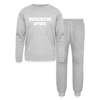 Wecrew Bella + Canvas  sweat suit - heather gray