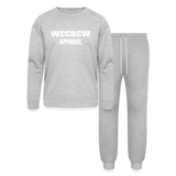 Wecrew Bella + Canvas  sweat suit - heather gray