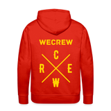 Wecrew Men’s Premium Hoodie - red