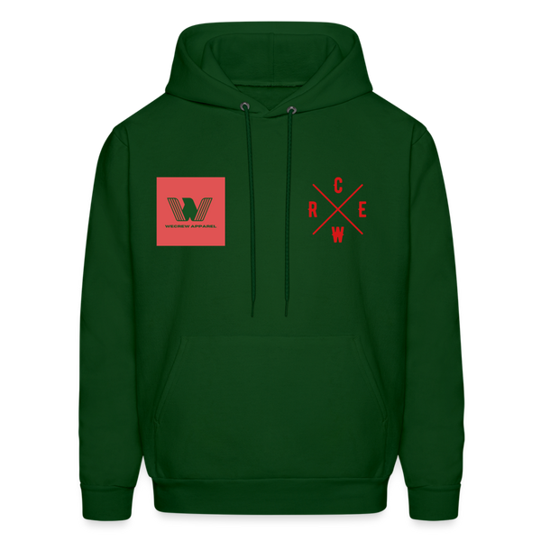 Wecrew Men's Hoodie - forest green