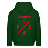 Wecrew Men's Hoodie - forest green