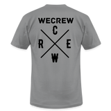 Wecrew Jersey T-Shirt by Bella + Canvas - slate