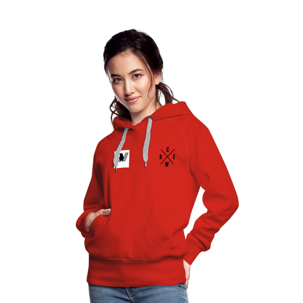 Wecrew Women’s Premium Hoodie - red