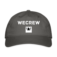 Wecrew Organic Baseball Cap - charcoal